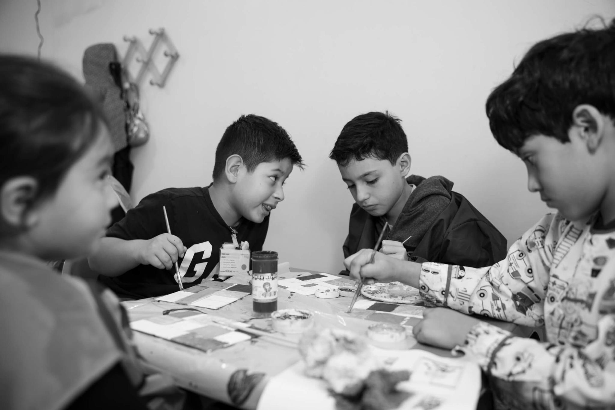 Clase de Artes Plásticas para niños Bogotá